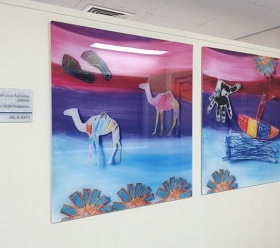 HMC art Collaboration project: Panels in the Camel Ward