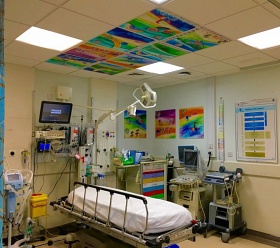 HMC art Collaboration project: The Paediatric emergency area in A and E