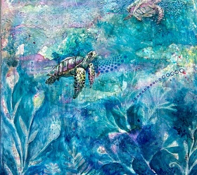 The Deep II 120x100cm