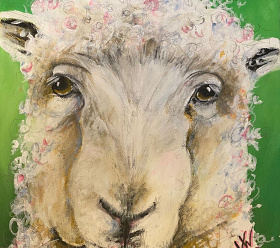  Dolly - Original acrylic on canvas 